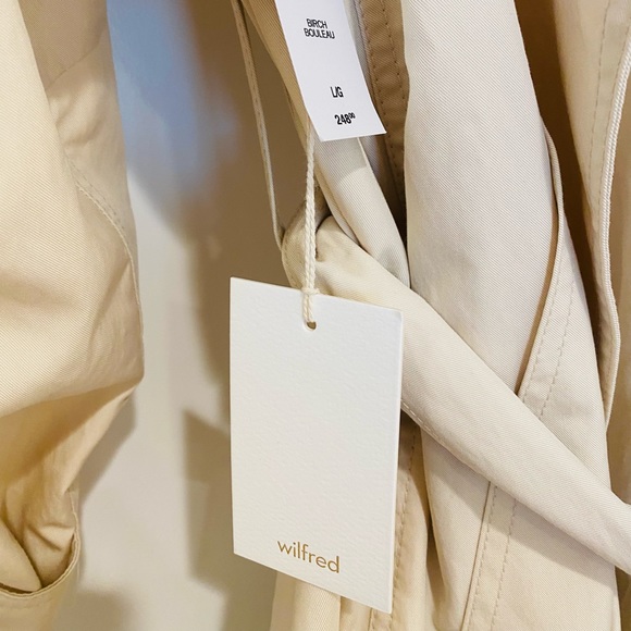 Never worn Wilfred Cream coloured trench coat - Picture 2 of 2